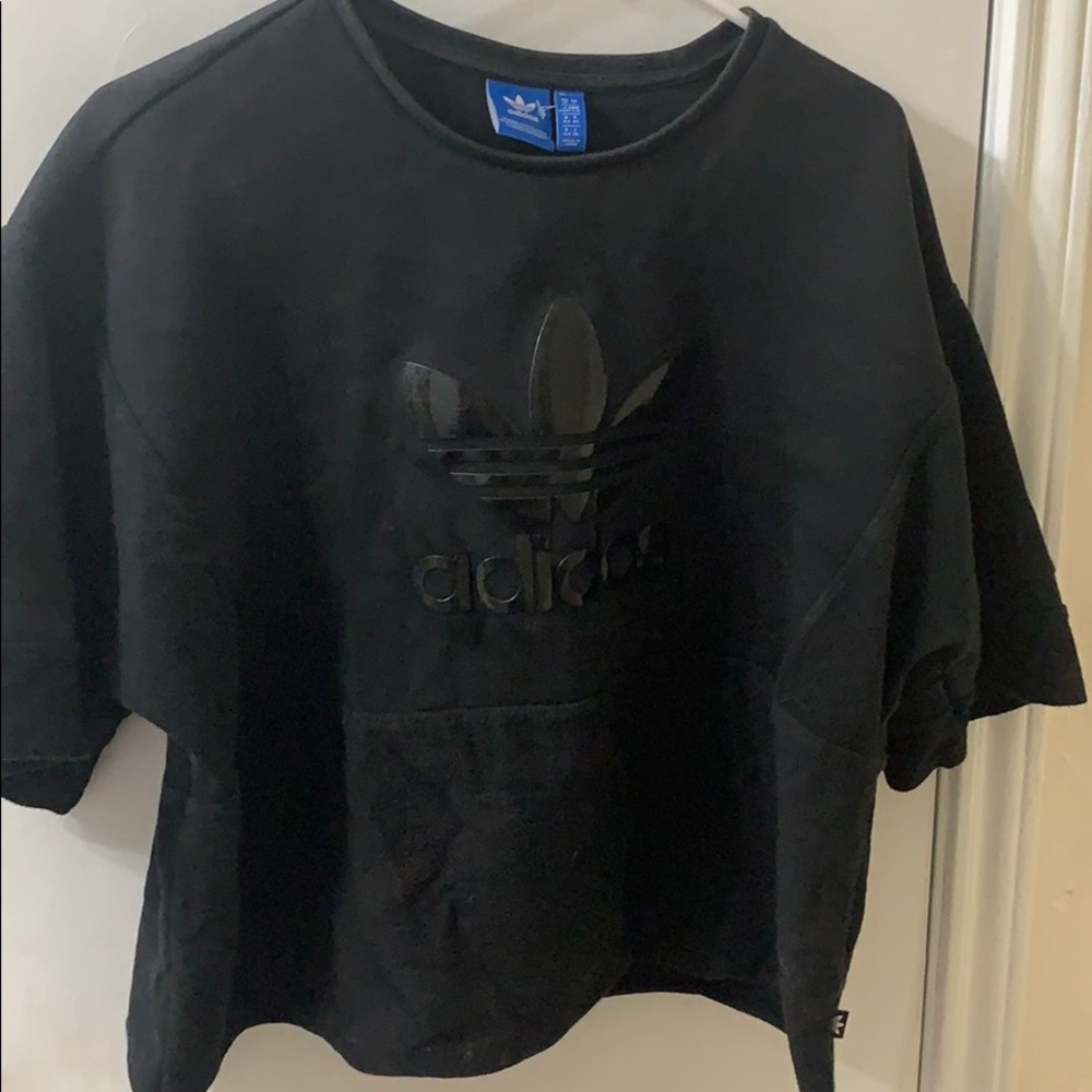 Adidas peplum top size L